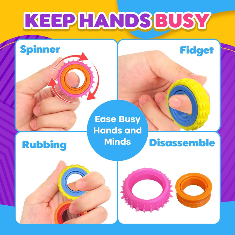 Set Fidget Sensorial 12 Piezas - Anti-estrés - Imagen 5
