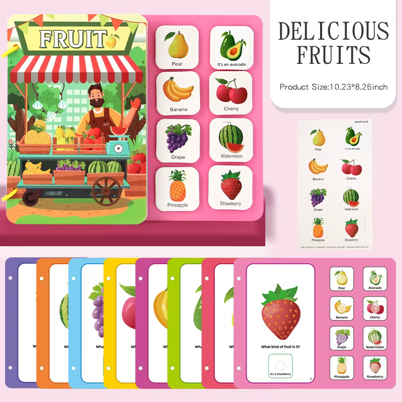 Libro Ocupado Montessori Bebé - Mi Primer Libro Silencioso de Aprendizaje Temprano 2-3 Años - Imagen 8