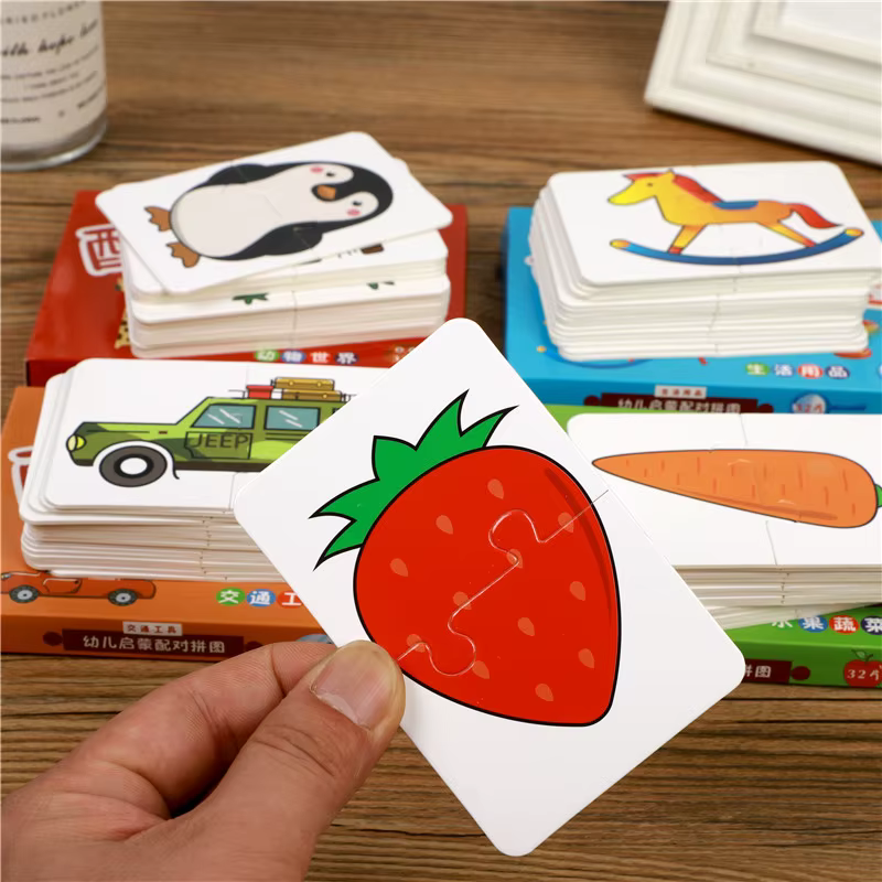 Rompecabezas Bebé Montessori Animales y Frutas con Camión - Juego Educativo 1-3 Años - Imagen 6