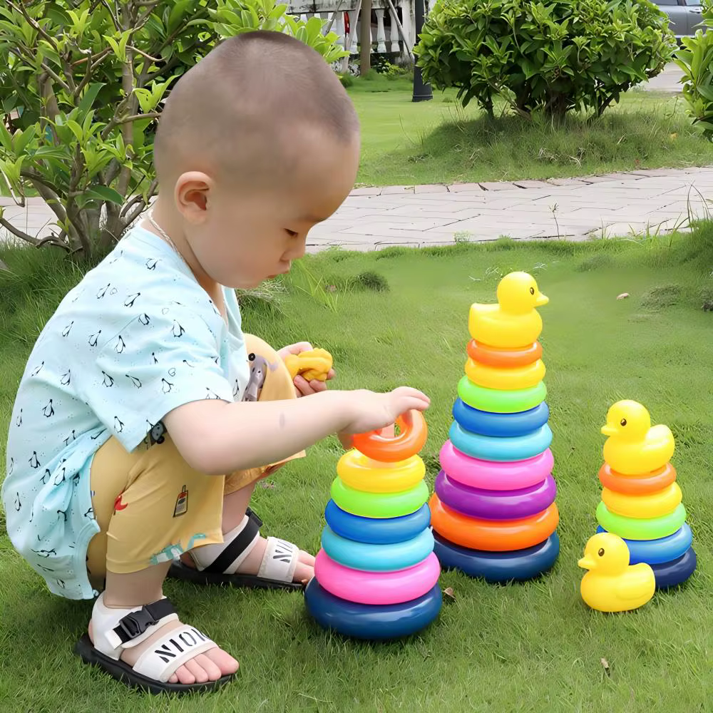 Torre de Bola Rodante Montessori - Pista de Apilamiento Sensorial Bebé 1-3 Años - Imagen 2