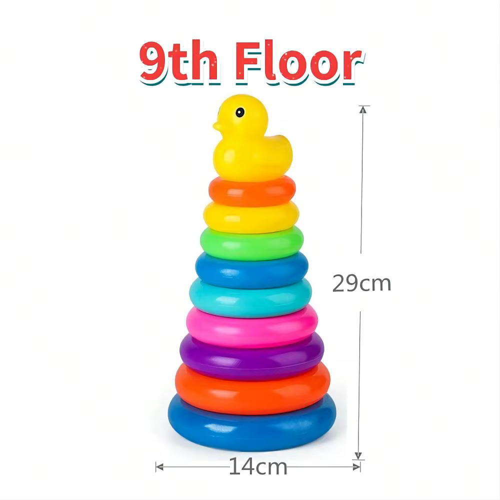 Torre de Bola Rodante Montessori - Pista de Apilamiento Sensorial Bebé 1-3 Años - Imagen 8